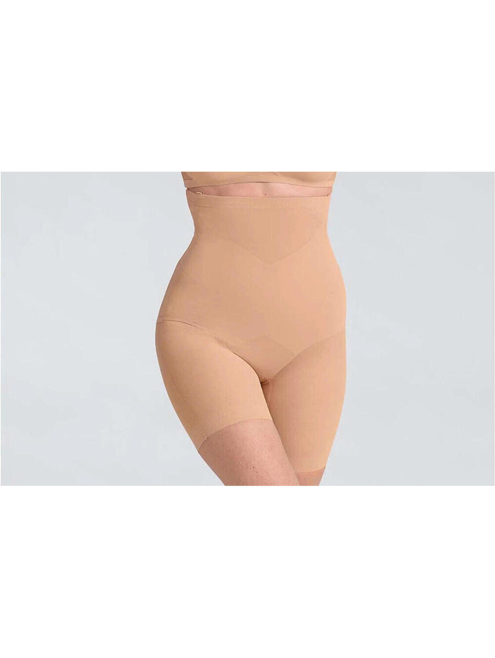 NEW Honeylove Super Power Short With Straps HLSW03-Sand Size 2X Shapewear